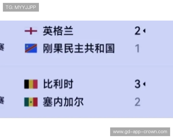 2026世界杯英格兰2-1刚果民主共和国:32强赛比分与比赛回顾